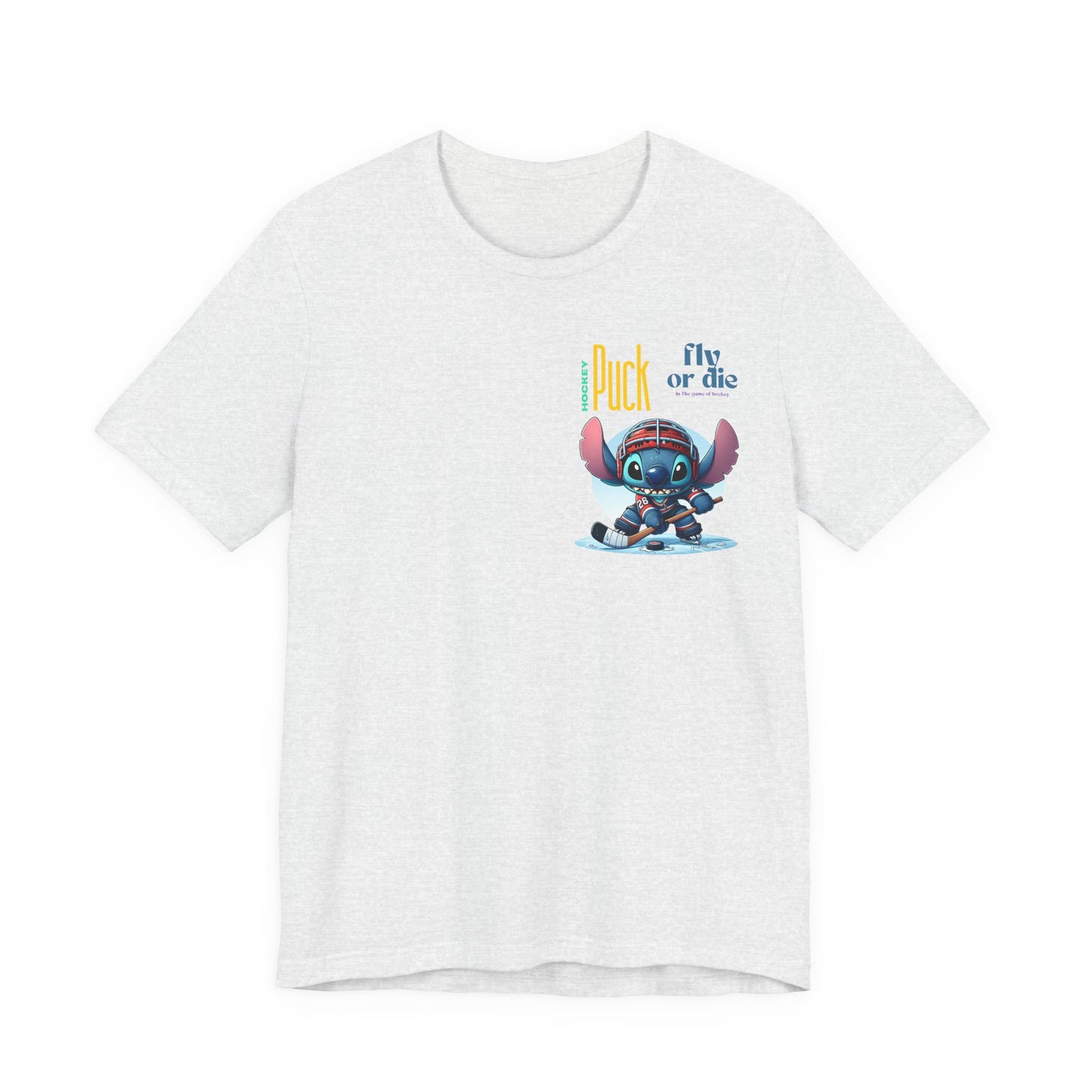Hockey Puck Stitchup Unisex Jersey Short Sleeve Tee image 6