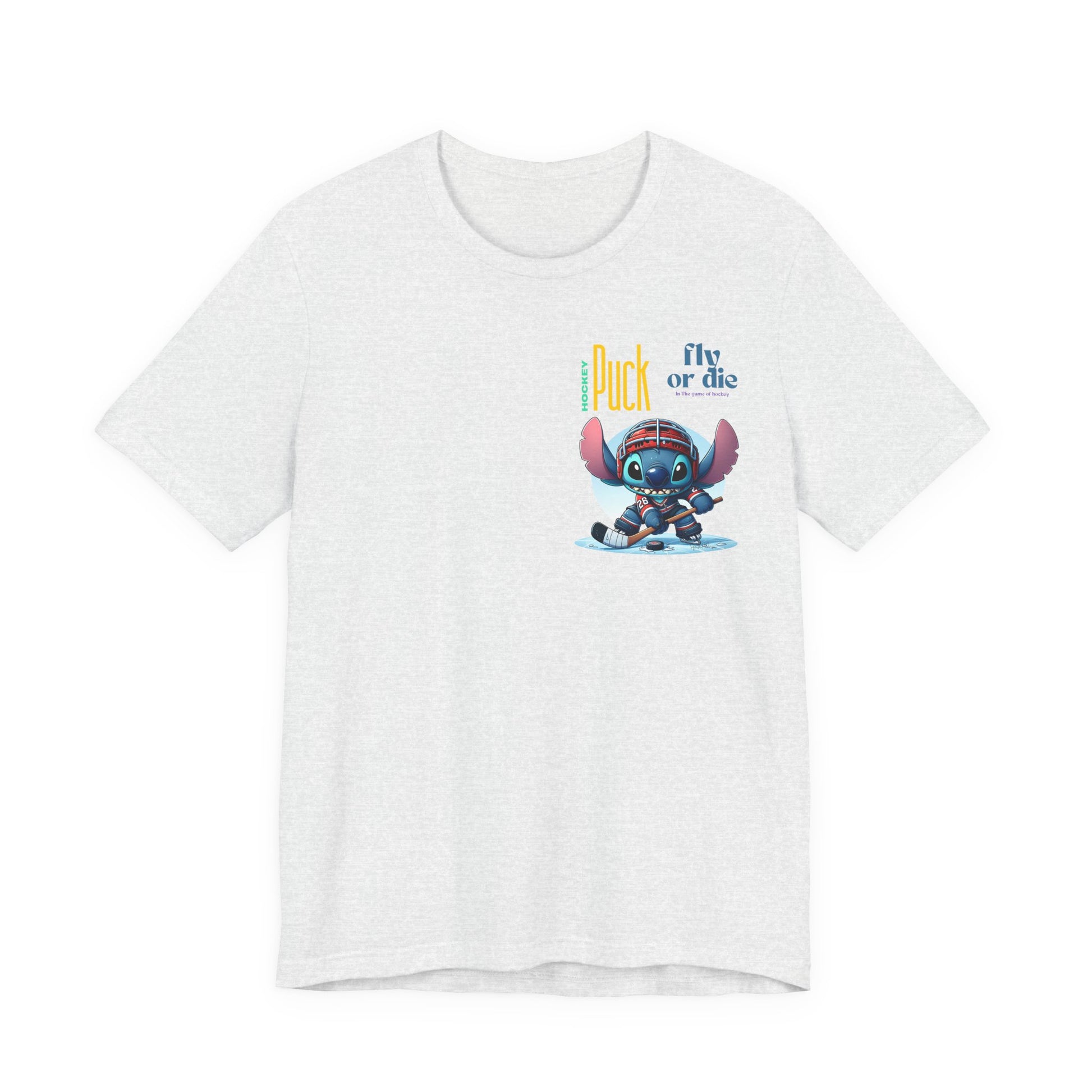 Hockey Puck Stitchup Unisex Jersey Short Sleeve Tee image 6