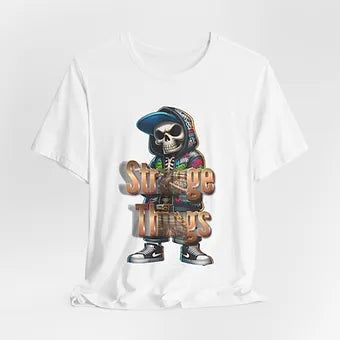 Strange Things Skeleton Unisex Jersey Short Sleeve Tee
