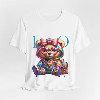LOVE BEAR Unisex Jersey Short Sleeve Tee