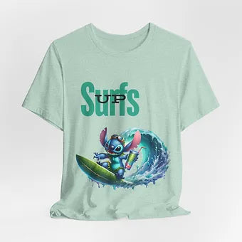 Surfs Up Stitch Unisex Jersey Short Sleeve Tee