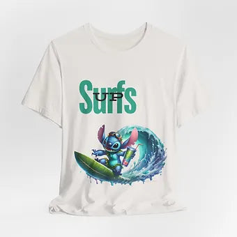 Surfs Up Stitch Unisex Jersey Short Sleeve Tee