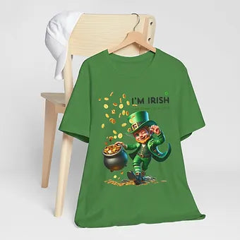 Irish Coins a little Unisex Jersey Short Sleeve Tee