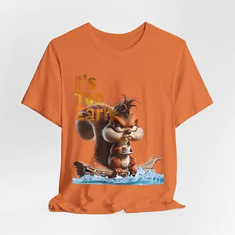 Grumpy Squirrel Unisex Jersey Short Sleeve Tee