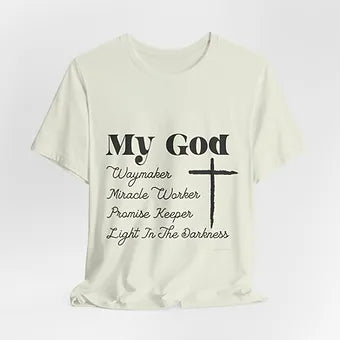 My GOD Waymaker Unisex Jersey Short Sleeve Tee