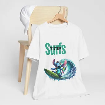 Surfs Up Stitch Unisex Jersey Short Sleeve Tee