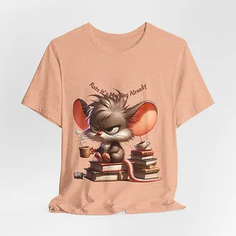 Grumpy Mouse Unisex Jersey Short Sleeve Tee
