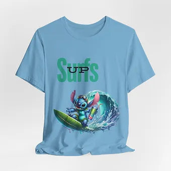 Surfs Up Stitch Unisex Jersey Short Sleeve Tee