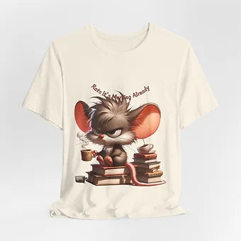 Grumpy Mouse Unisex Jersey Short Sleeve Tee
