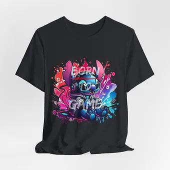 Born 2 Game Stitch Unisex Jersey Short Sleeve Tee