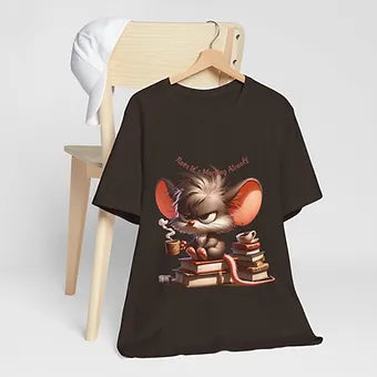 Grumpy Mouse Unisex Jersey Short Sleeve Tee