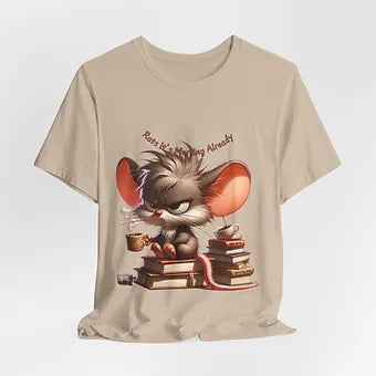 Grumpy Mouse Unisex Jersey Short Sleeve Tee
