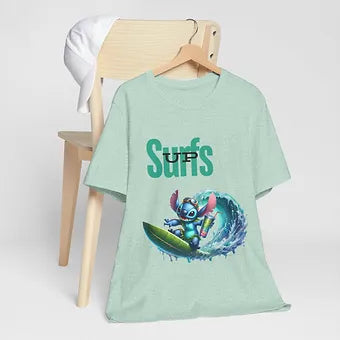 Surfs Up Stitch Unisex Jersey Short Sleeve Tee