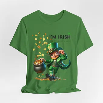 Irish Coins a little Unisex Jersey Short Sleeve Tee