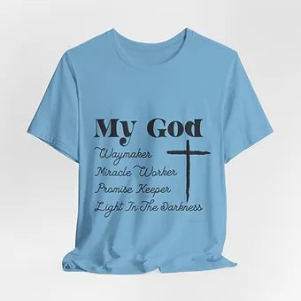 My GOD Waymaker Unisex Jersey Short Sleeve Tee
