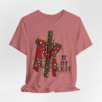 Be The Light Unisex Jersey Short Sleeve Tee