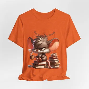 Grumpy Mouse Unisex Jersey Short Sleeve Tee