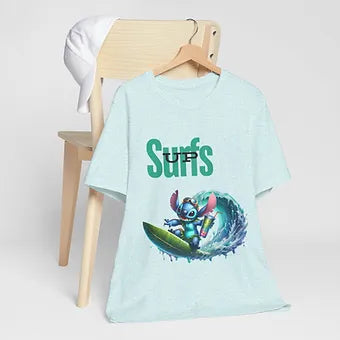 Surfs Up Stitch Unisex Jersey Short Sleeve Tee