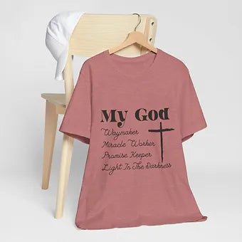 My GOD Waymaker Unisex Jersey Short Sleeve Tee