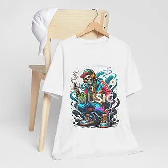 Music Matters Skeleton Unisex Jersey Short Sleeve Tee