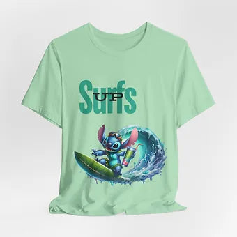 Surfs Up Stitch Unisex Jersey Short Sleeve Tee