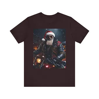 Motorcylce Santa Zaddy Unisex Jersey Short Sleeve Tee
