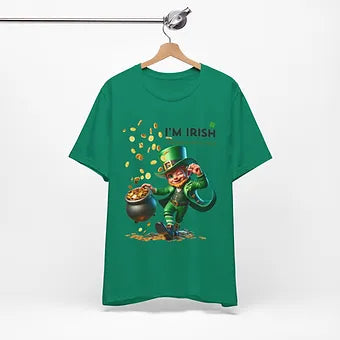 Irish Coins a little Unisex Jersey Short Sleeve Tee