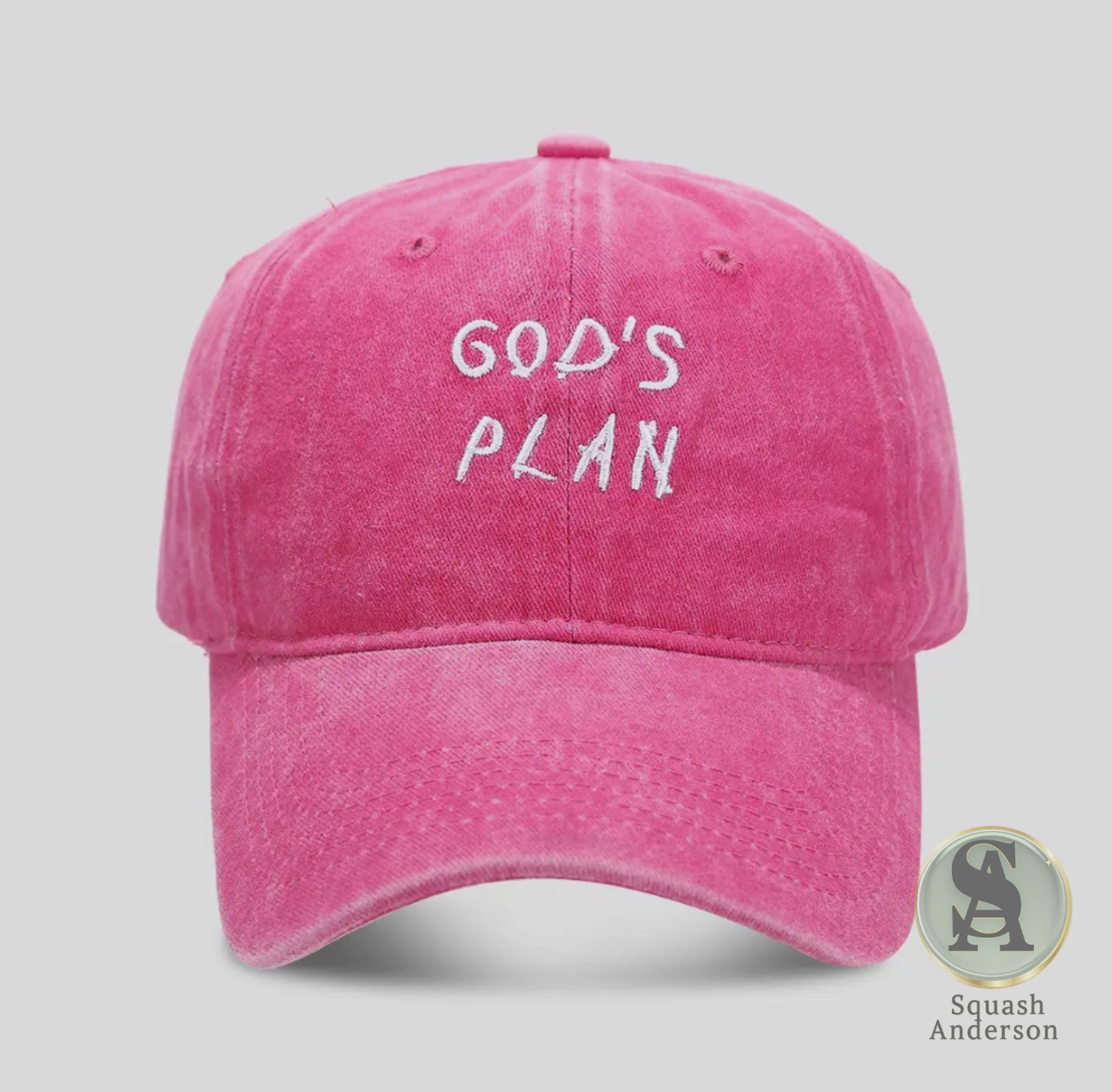 Embroidered Baseball Hat, Cotton Soft Top, Outdoor