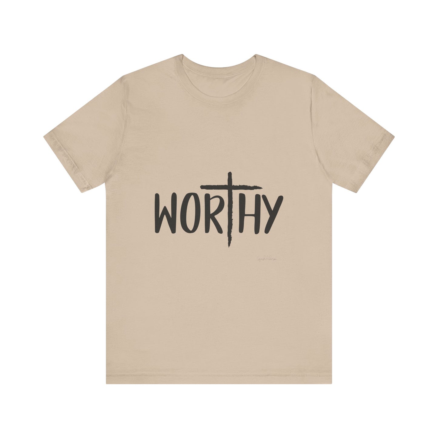 Worthy Unisex Jersey Short Sleeve Tee image 12