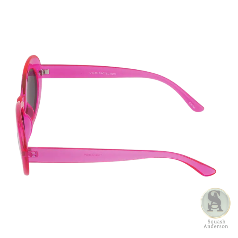 Bright Round Retro Sunglasses
