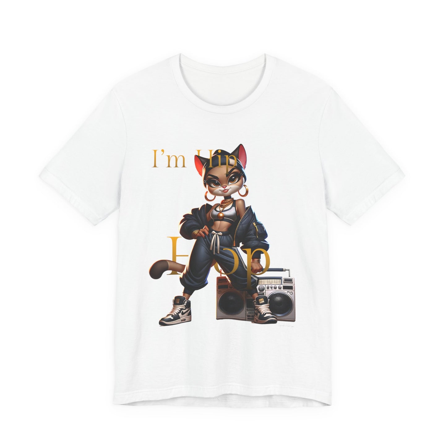 I’m Hip Hop Unisex Jersey Short Sleeve Tee image 2