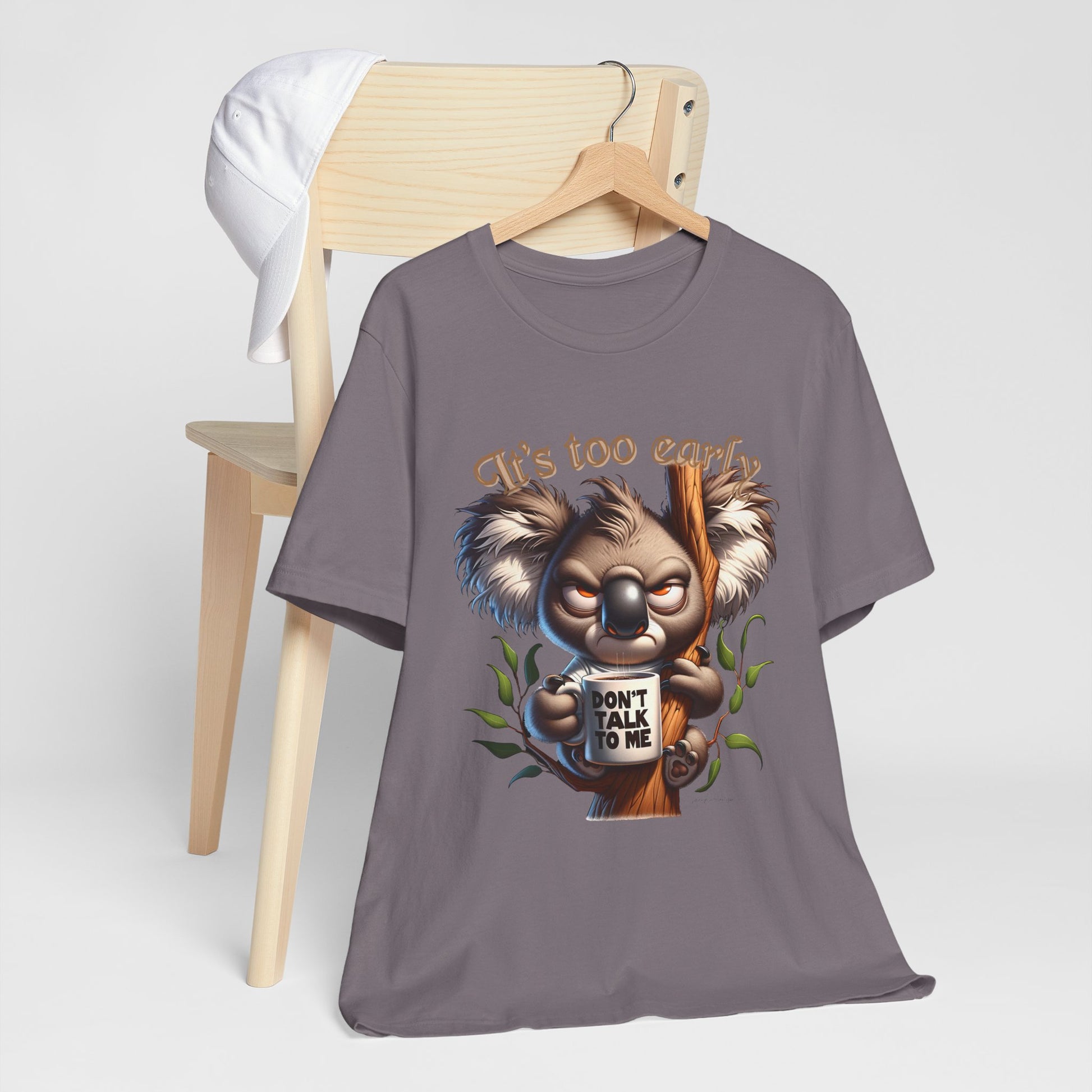 Grumpy Koala Unisex Jersey Short Sleeve Tee image 14