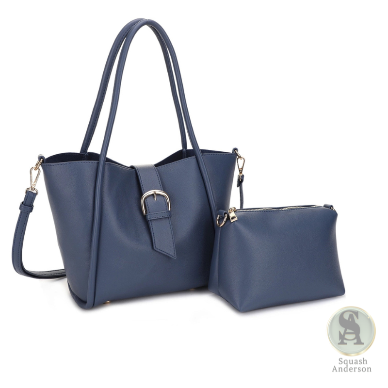 Hazel 2-in-1 Tote and Crossbody Set – Chocolate