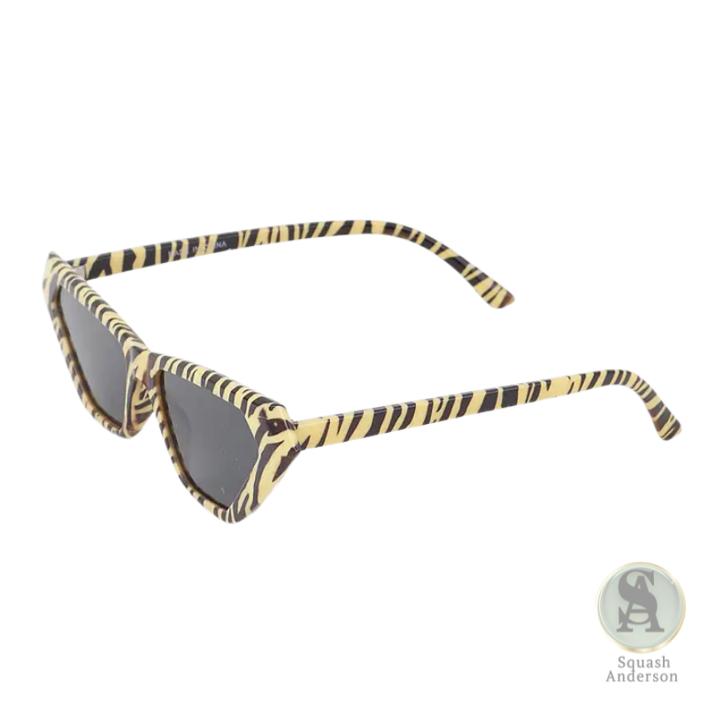 Edgy Geometric Cat Eye Sunglasses