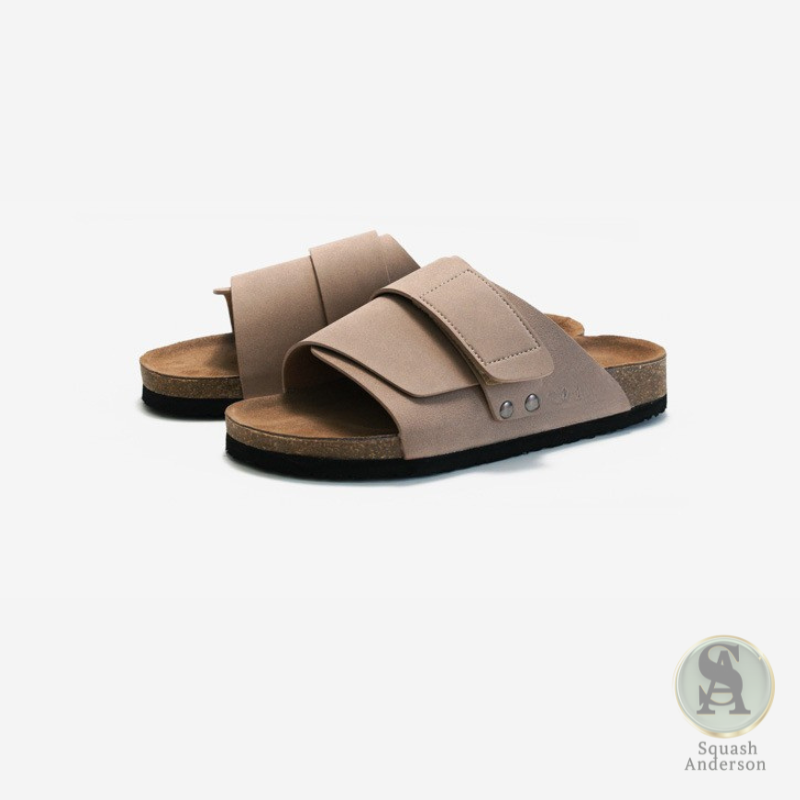 Taupe Slide – Luxe Comfort Sandal