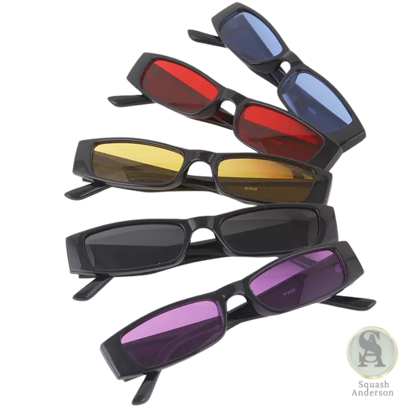 Retro Tinted Bar Sunglasses