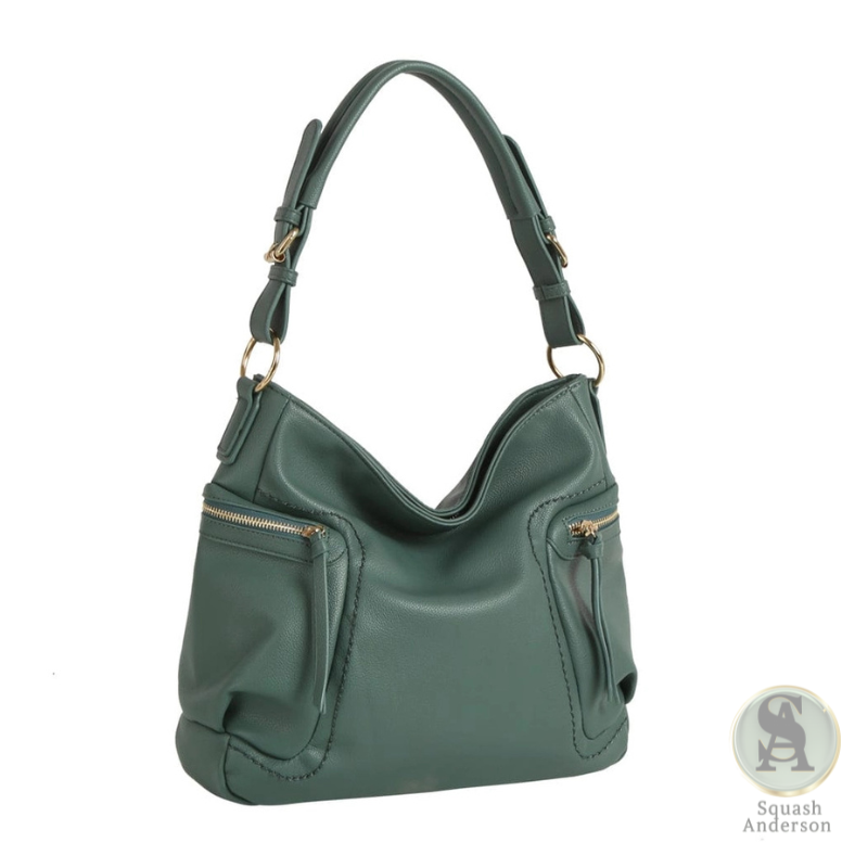 Side Zip Pocket Tote Bag