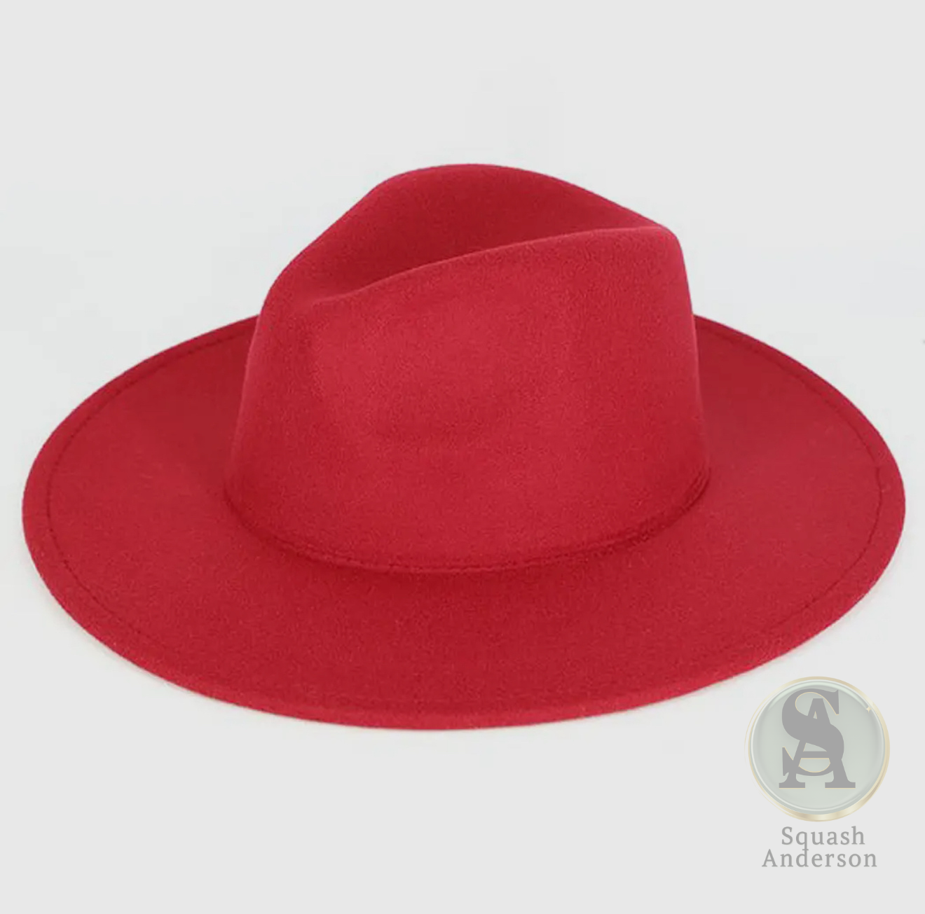 Squash Anderson Signature Fedora – Classic Wide Brim
