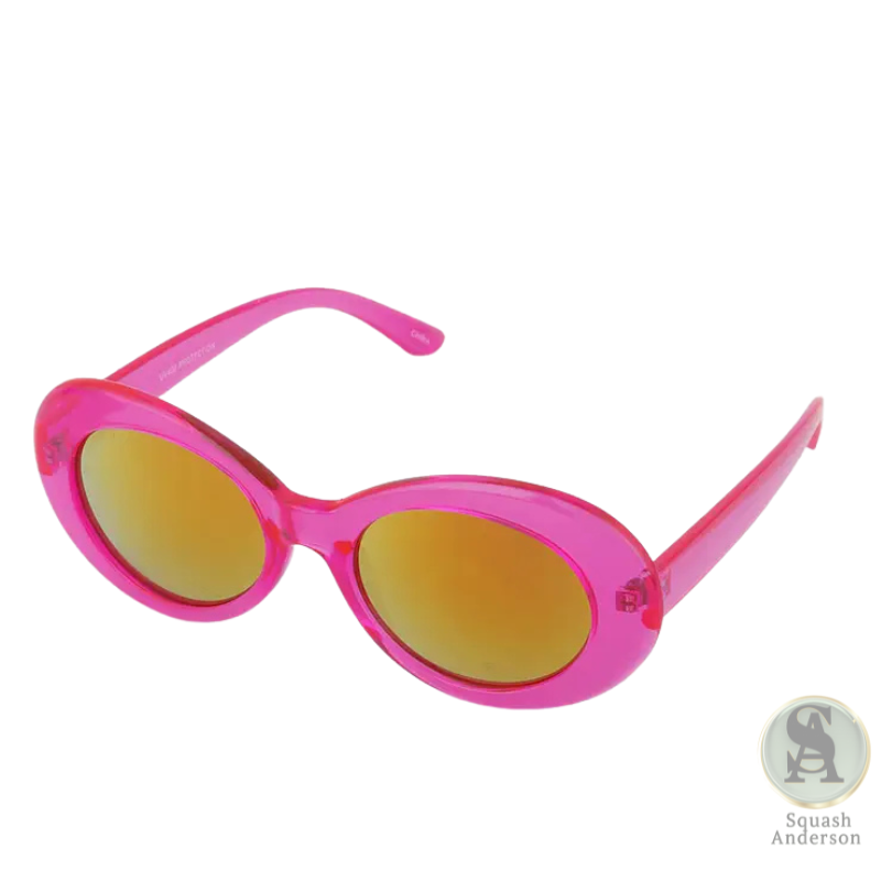 Bright Round Retro Sunglasses