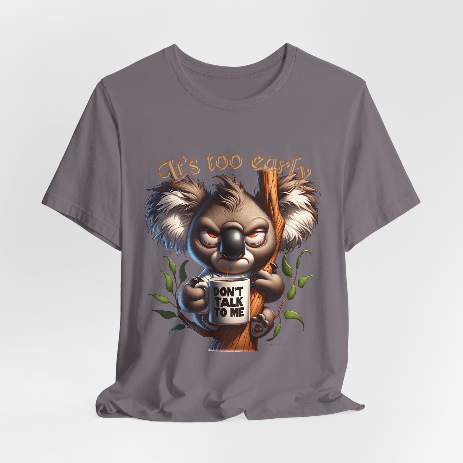 Grumpy Koala Unisex Jersey Short Sleeve Tee image 13