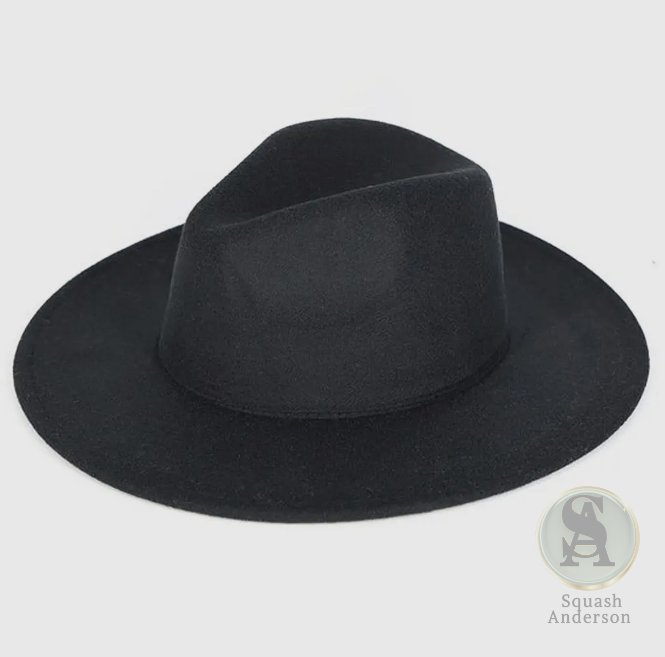 Squash Anderson Signature Fedora – Classic Wide Brim