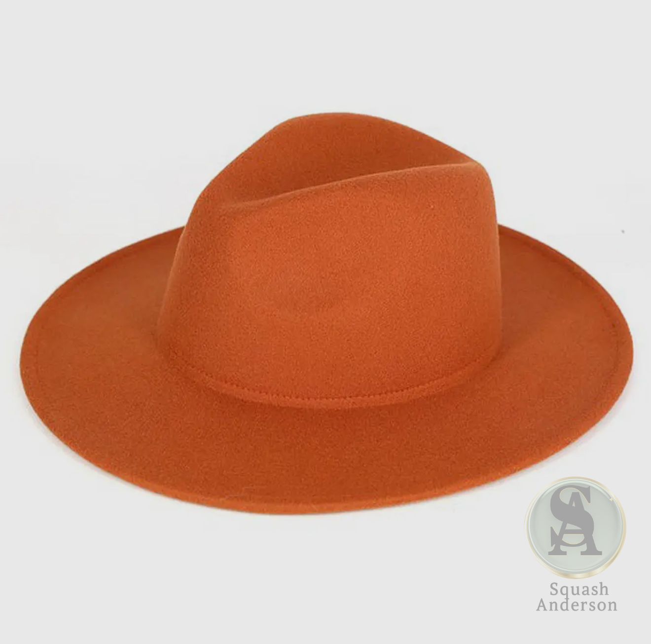 Squash Anderson Signature Fedora – Classic Wide Brim