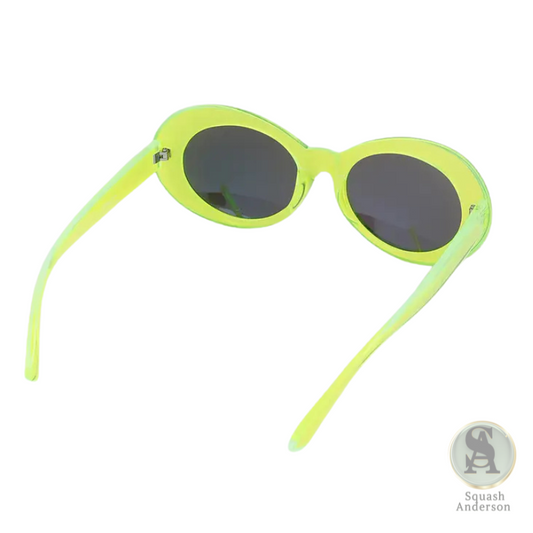 Bright Round Retro Sunglasses