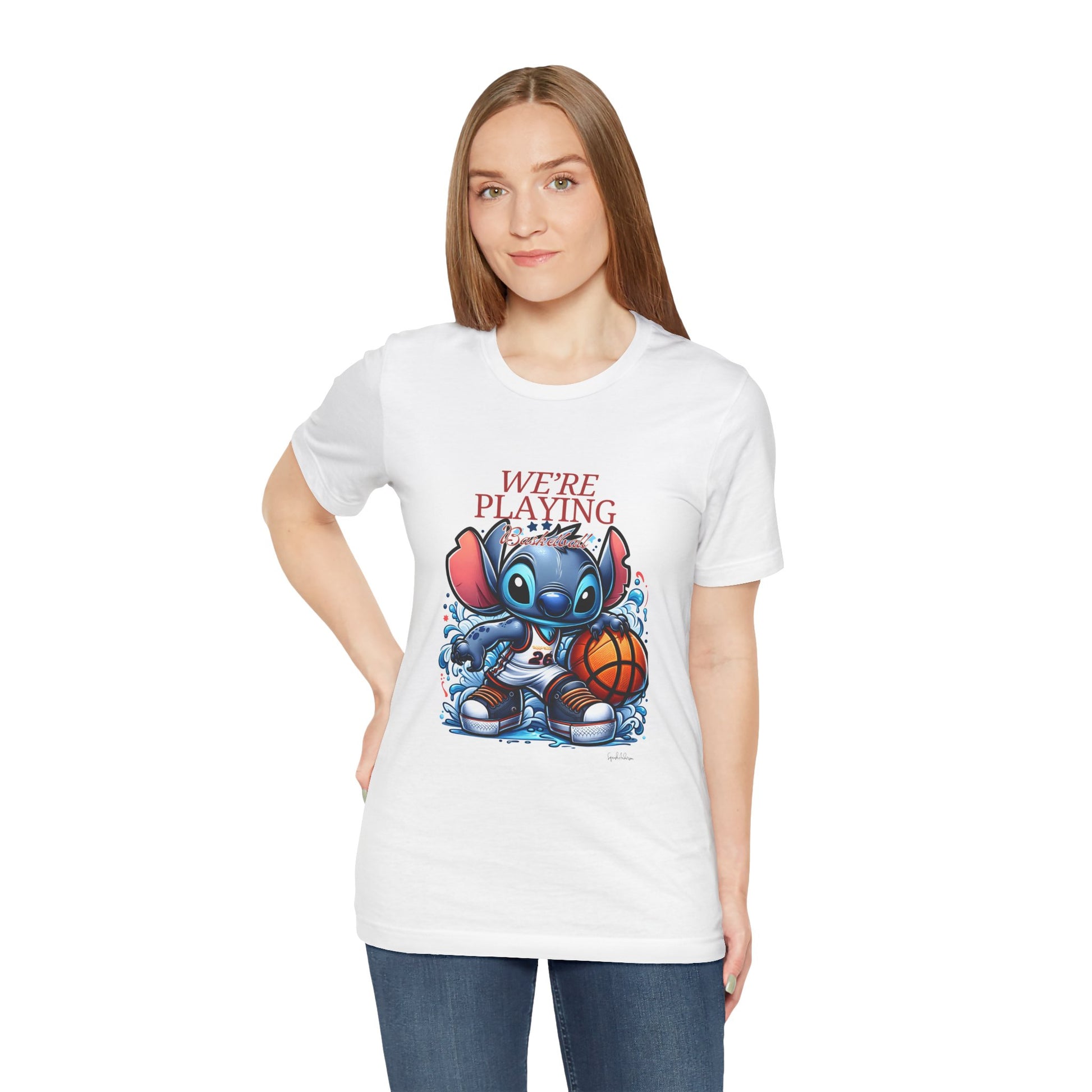 Throwing Baskets Unisex Jersey Short Sleeve Tee image 7
