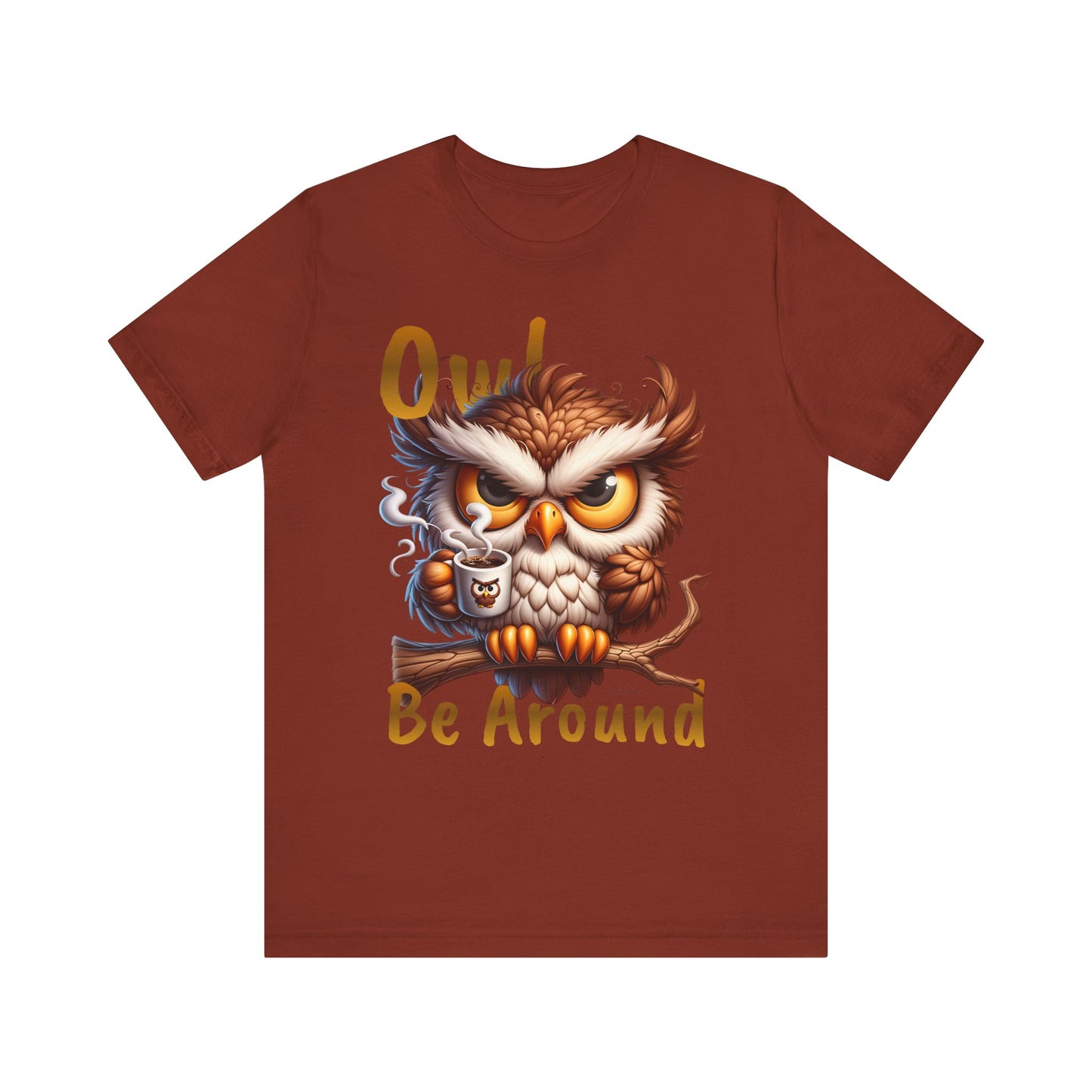 Night Owl Hanging Unisex Jersey Short Sleeve Tee image 8