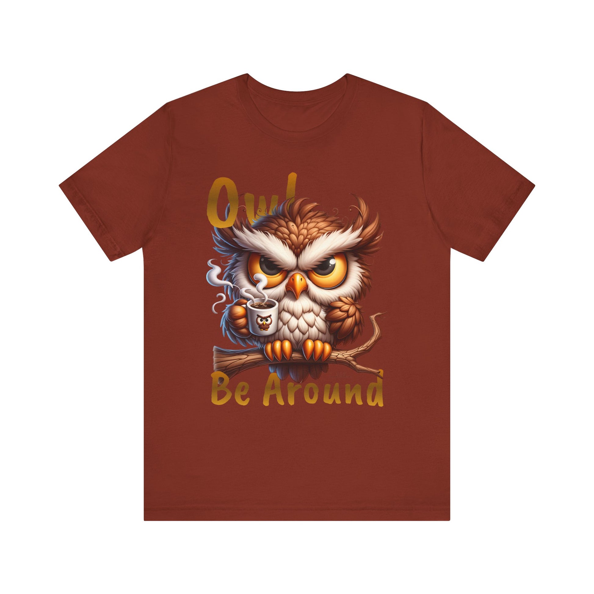 Night Owl Hanging Unisex Jersey Short Sleeve Tee image 8