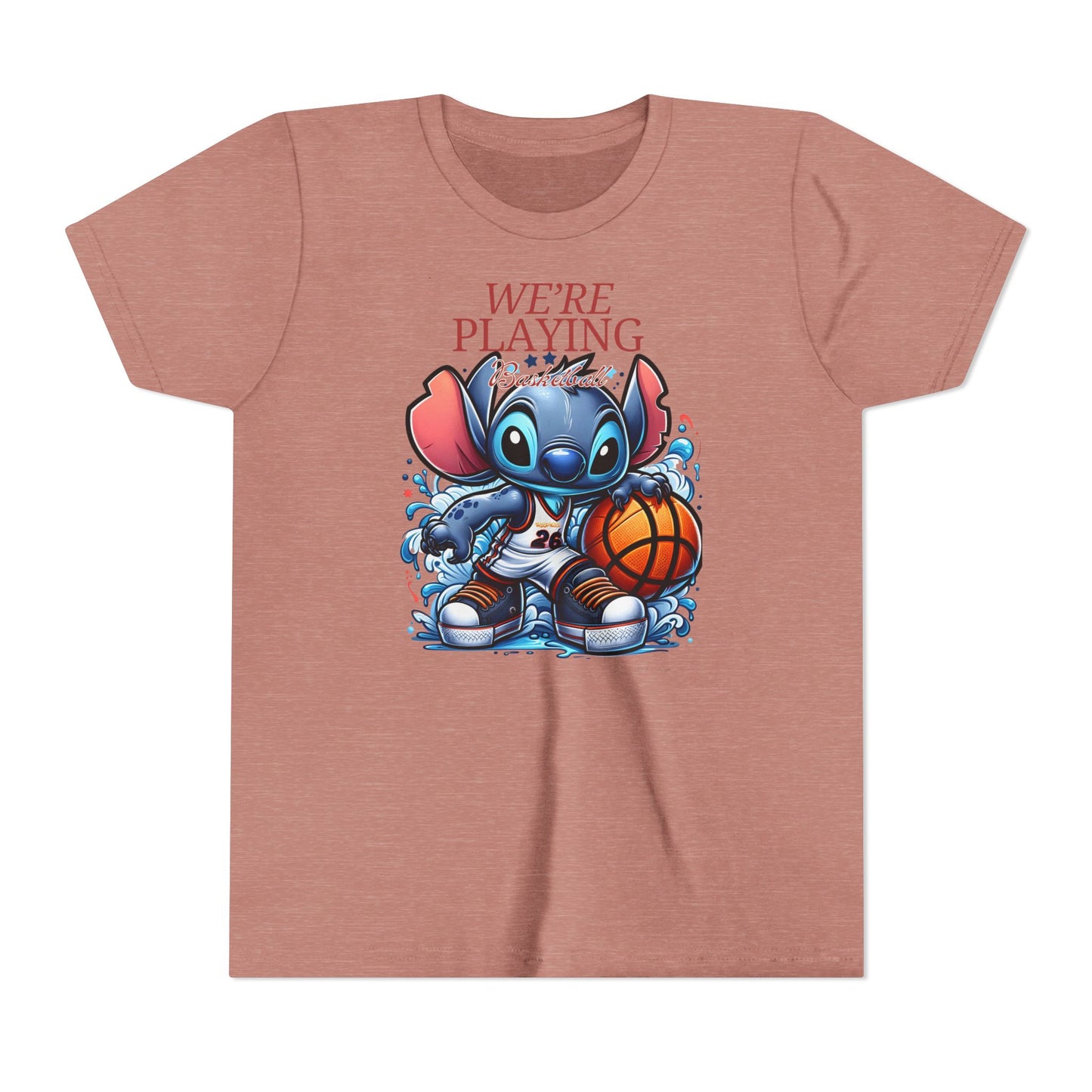 Basketball Youth Short Sleeve Tee image 4