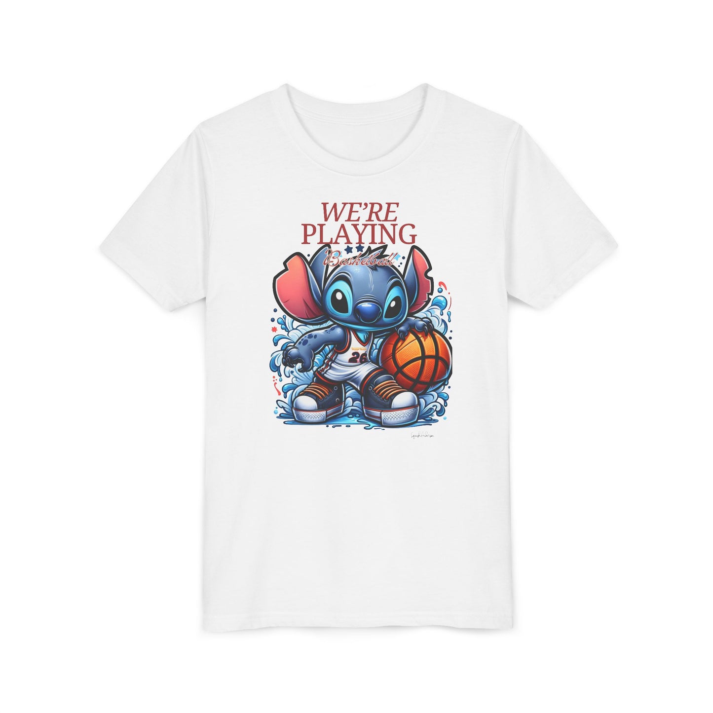 Basketball Youth Short Sleeve Tee image 2
