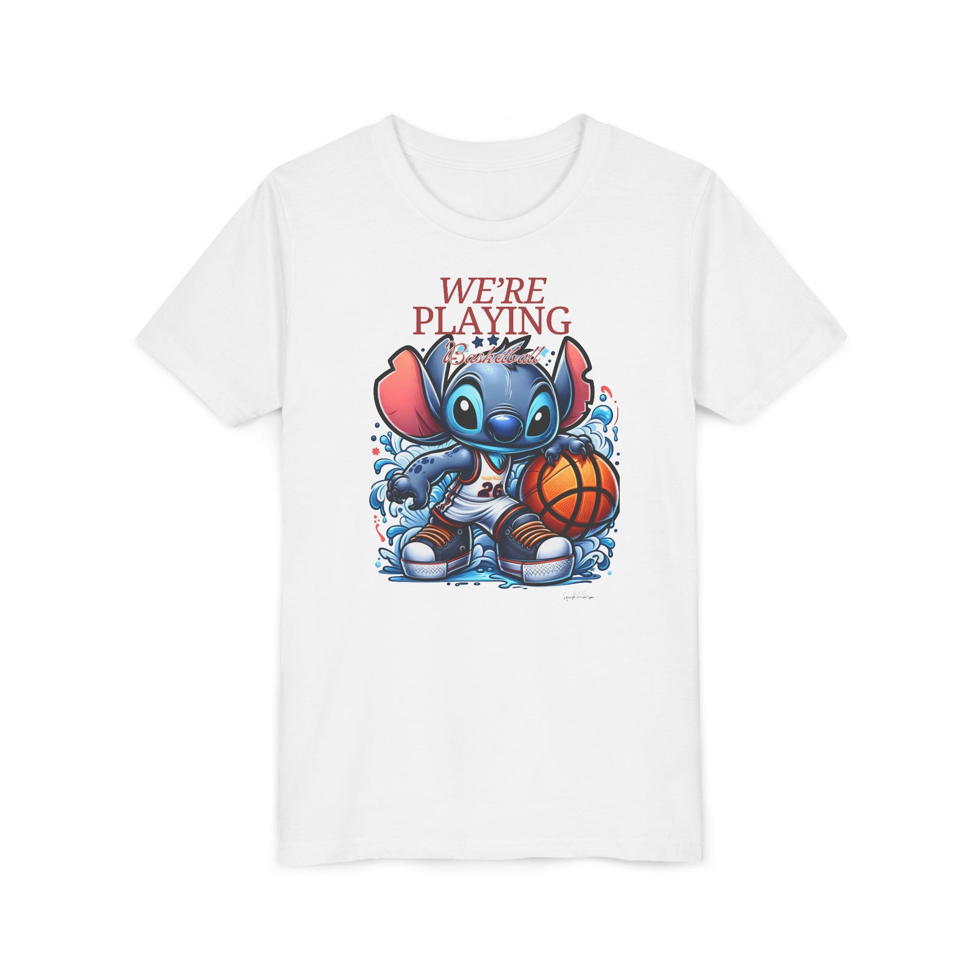 Basketball Youth Short Sleeve Tee image 2