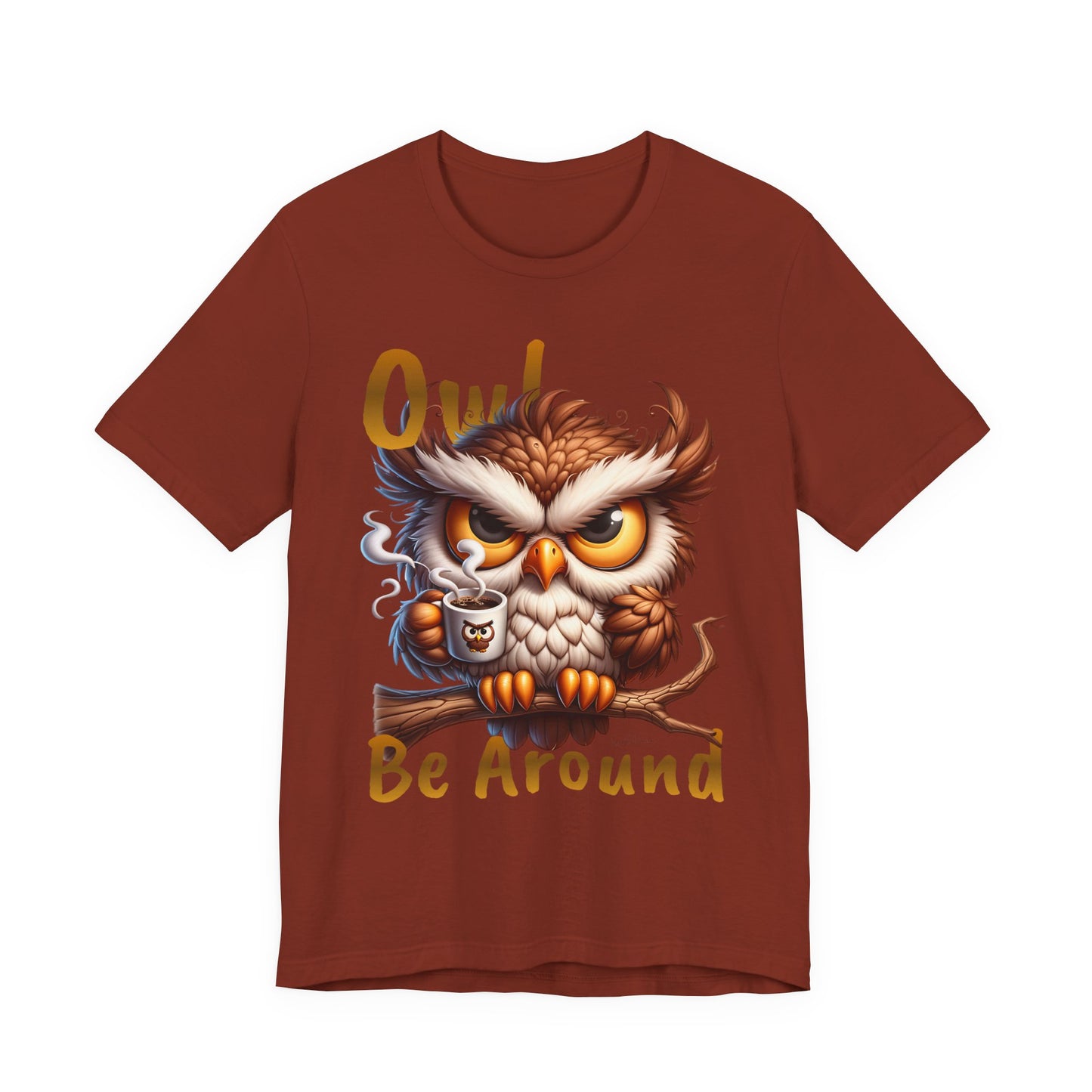 Night Owl Hanging Unisex Jersey Short Sleeve Tee image 10
